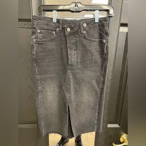 Boyish Andy Denim MIDI Skirt